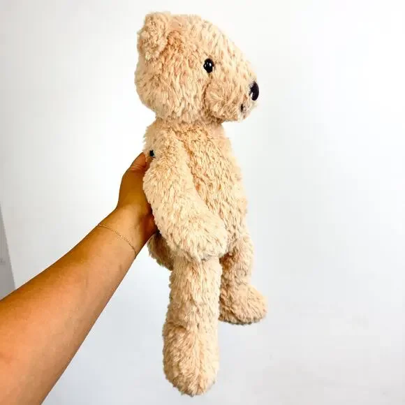 JellyCat Edward Bear Plush Stuffed Animal Large Beige - Picture 2 of 7